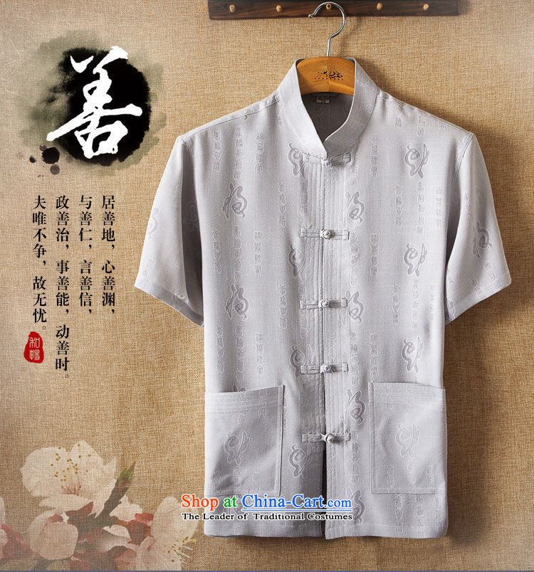 The OSCE, in the summer of 2015, the name of the Tang dynasty older men summer new products short-sleeved shirt with large middle-aged loose linen more pocket dad summer load white 185 pictures, prices, brand platters! The elections are supplied in the national character of distribution, so action, buy now enjoy more preferential! As soon as possible.