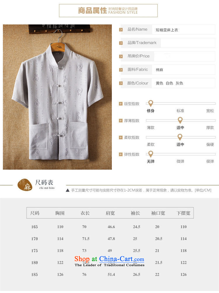 The OSCE, in the summer of 2015, the name of the Tang dynasty older men summer new products short-sleeved shirt with large middle-aged loose linen more pocket dad summer load white 185 pictures, prices, brand platters! The elections are supplied in the national character of distribution, so action, buy now enjoy more preferential! As soon as possible.