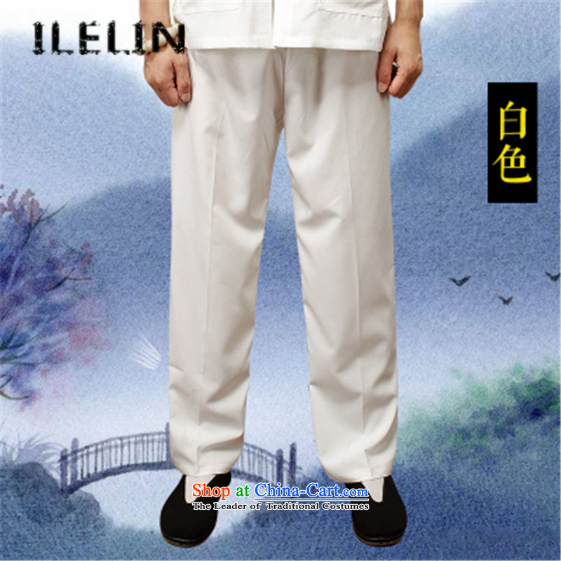 Mr Ronald, male ILELIN2015 trousers China wind male Tang Dynasty Large loose trousers summer Chinese men's trousers, comfort and breathability and simple Han-red XXL,ILELIN,,, shopping on the Internet