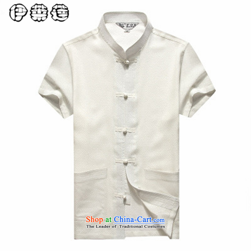 Hirlet Wu Xia, middle-aged men 2015 taxi loaded short-sleeved shirt Tang linen in older men loose larger father installed China wind half-sleeved shirt white 185, Electrolux Ephraim ILELIN () , , , shopping on the Internet