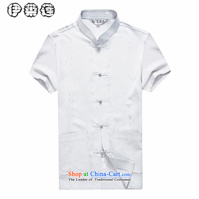 Hirlet Wu Xia, middle-aged men 2015 Tang dynasty taxi stand collar short-sleeved shirt that elderly men casual large summer linen: Father replacing gray聽180, Electrolux Ephraim ILELIN () , , , shopping on the Internet