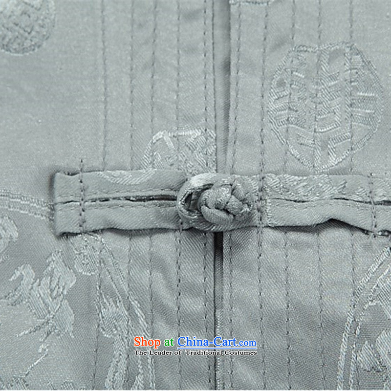 Kanaguri mouse of older persons in the Tang dynasty men spring long-sleeved shirt Chinese China Wind Jacket middle-aged men blue packaged XXXL, kanaguri mouse (JINLISHU) , , , shopping on the Internet