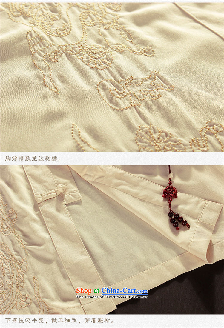 The 2015 summer pickup) older short-sleeved Tang dynasty and middle-aged men summer summer Chinese national costumes grandpa summer father Han-large white T-shirt , prices, PHOTO 170 brand platters! The elections are supplied in the national character of distribution, so action, buy now enjoy more preferential! As soon as possible.