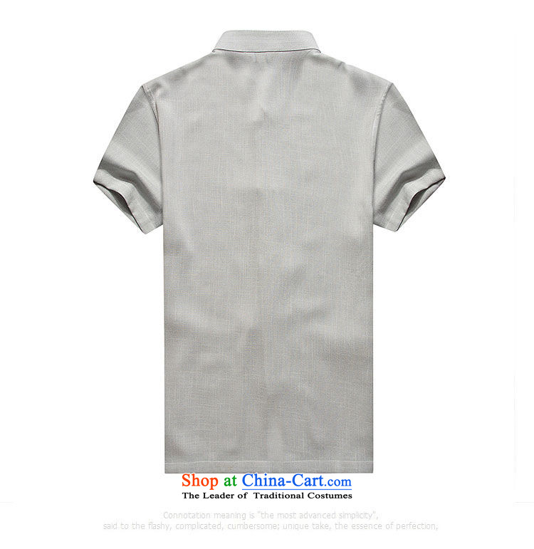 Hirlet Wu Xia, middle-aged men 2015 Taxi Tang dynasty short-sleeved shirt collar in the summer of elderly men blouses large leisure short-sleeved shirt with gray聽180 pictures Daddy, prices, brand platters! The elections are supplied in the national character of distribution, so action, buy now enjoy more preferential! As soon as possible.