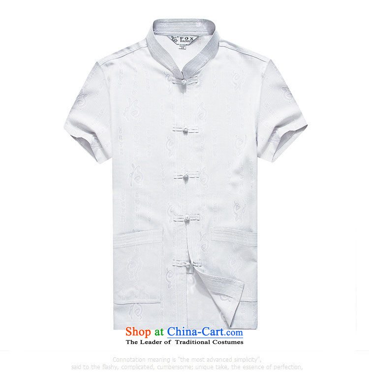 Hirlet Lin Summer 2015) elderly men short-sleeved shirt Tang dynasty large middle-aged men relaxd national costume China wind half sleeve gray 170 pictures with his father, prices, brand platters! The elections are supplied in the national character of distribution, so action, buy now enjoy more preferential! As soon as possible.