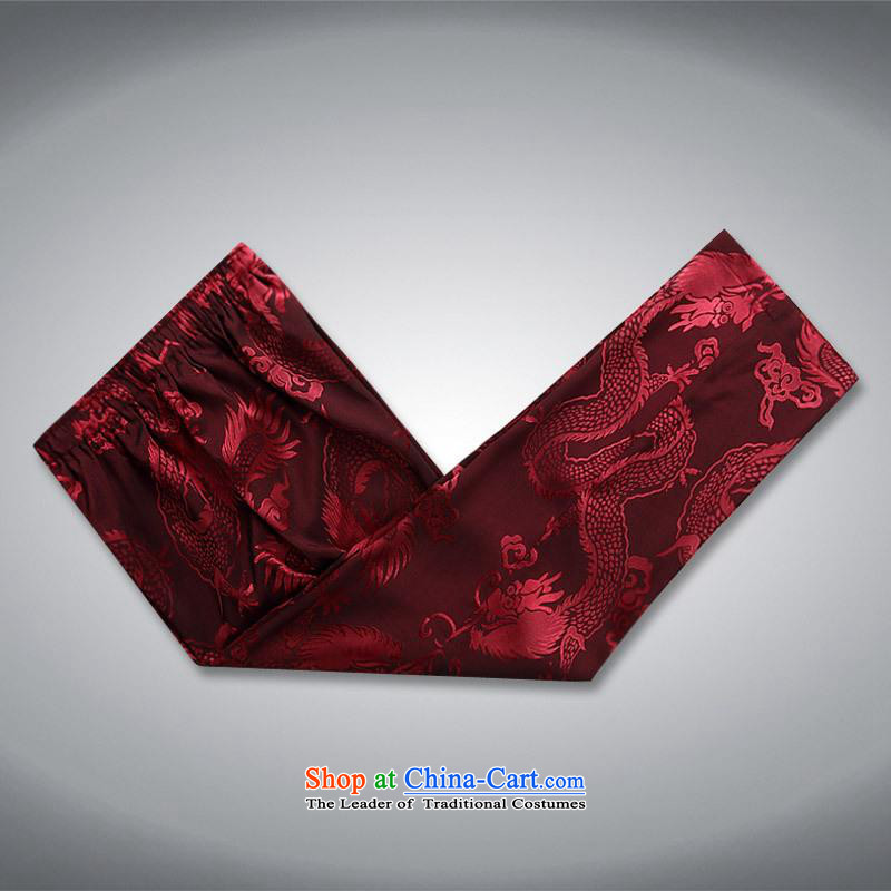 Hundreds of brigade bailv summer Stylish slim, collar comfortable long-sleeved tray clip leisure wears dark red XL,MEROPIA,,, shopping on the Internet