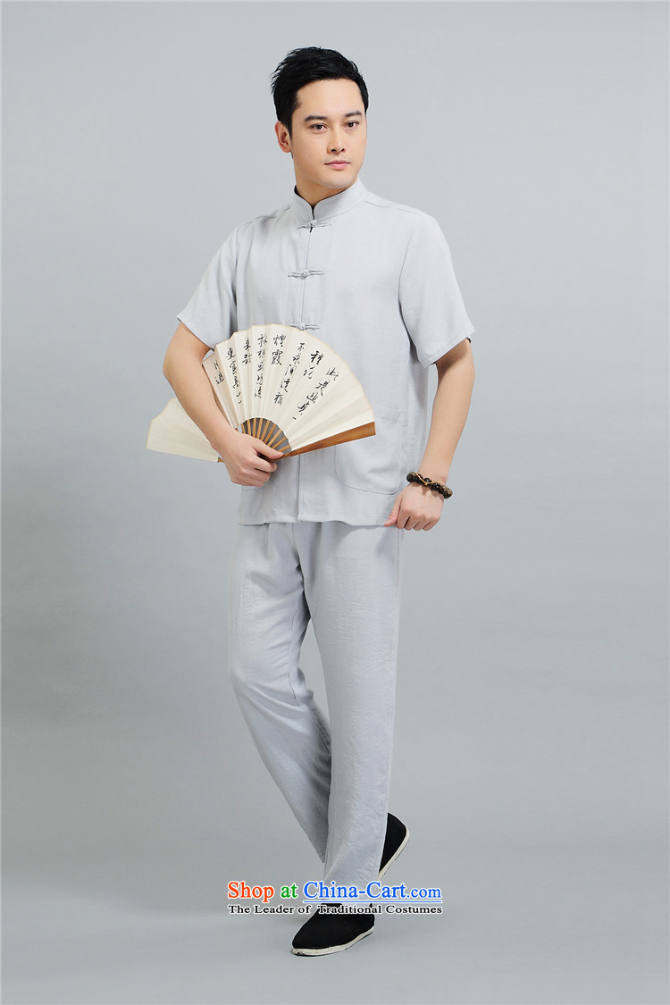 Kanaguri mouse in the new summer older men Tang Dynasty Package pure cotton linen china wind short-sleeved black L photo national costumes, prices, brand platters! The elections are supplied in the national character of distribution, so action, buy now enjoy more preferential! As soon as possible.