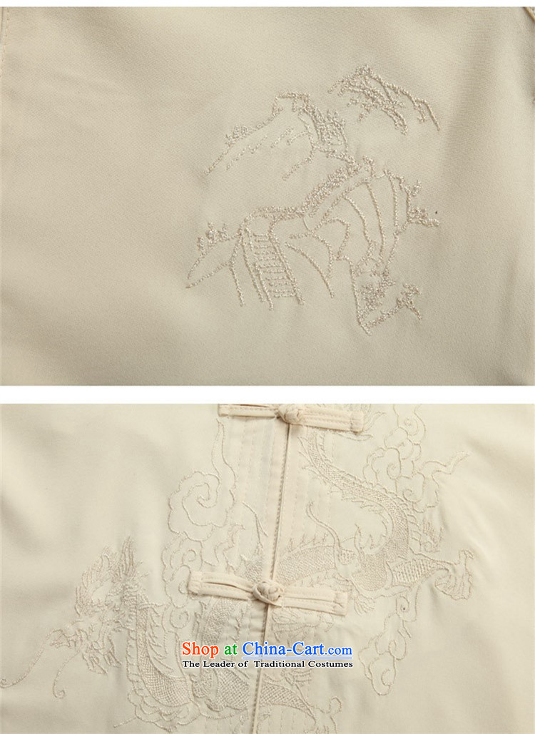 Beijing light summer of OSCE men short-sleeve packaged Men's Mock-Neck short-sleeved Tang dynasty national costume kit M/170 white picture, prices, brand platters! The elections are supplied in the national character of distribution, so action, buy now enjoy more preferential! As soon as possible.
