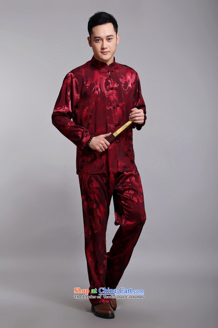 Silver armor men Tang Dynasty Package for men and elderly men's long-sleeved summer China wind men silk father summer load bundle white 170 pictures, prices, brand platters! The elections are supplied in the national character of distribution, so action, buy now enjoy more preferential! As soon as possible.