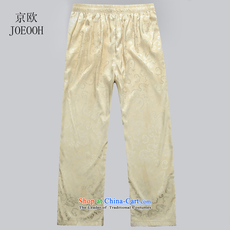 Beijing Europe Tang dynasty and Tang dynasty summer pants men pants beige XL, Putin (JOE OOH) , , , shopping on the Internet