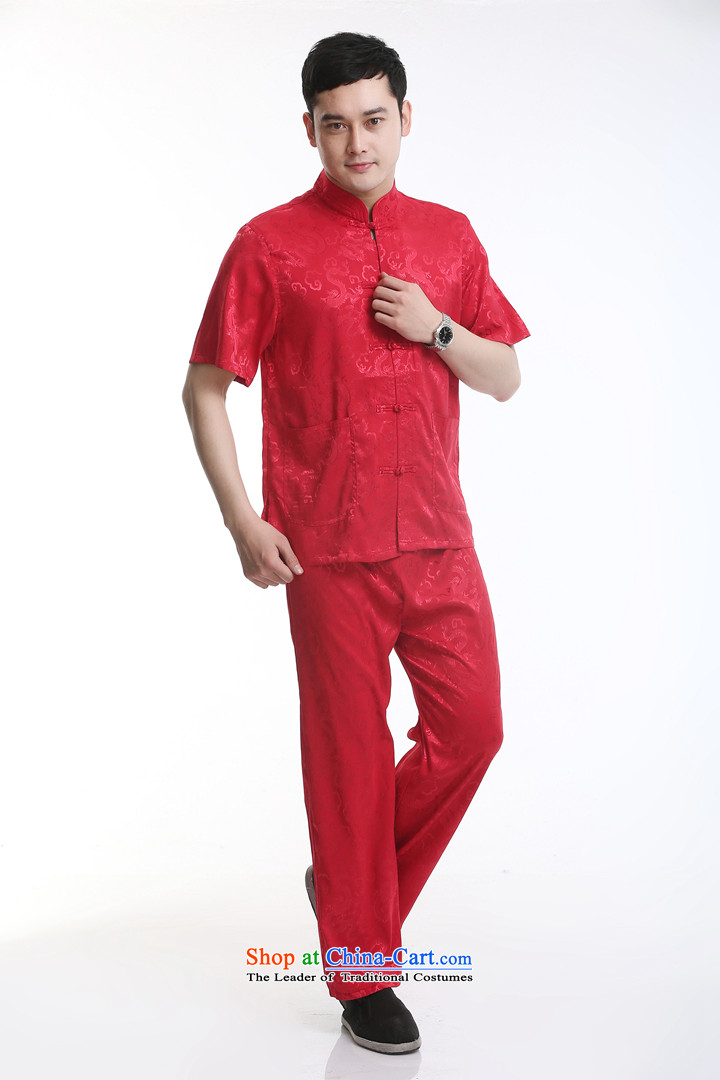 Tang dynasty new male short-sleeved Tang Dynasty Package in older men casual summer Chinese clothing a set of 180 pictures elderly gray, prices, brand platters! The elections are supplied in the national character of distribution, so action, buy now enjoy more preferential! As soon as possible.