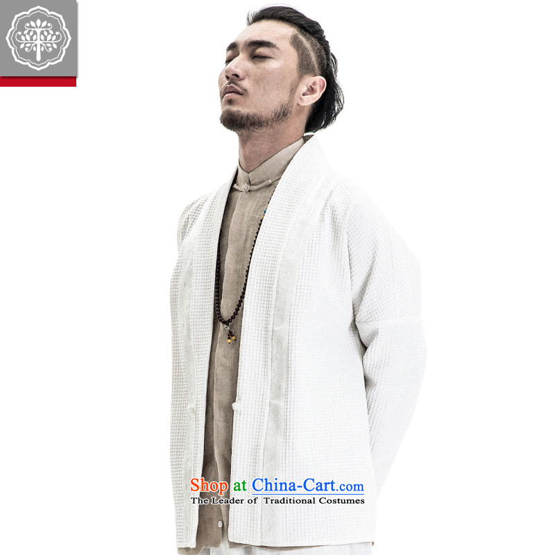 To Tree China wind men Tang dynasty improved Han-Menswear Spring 2015 New Chinese original male meditation services white 165/S, EYENSREE Tree (Context) , , , shopping on the Internet