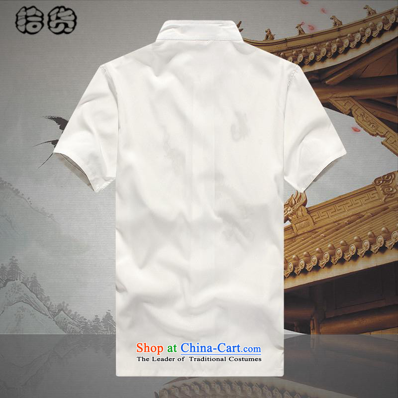 The name of the 2015 summer of the OSCE, Han-summer men Tang Dynasty Package short-sleeved older people in large Cotton Men father shirt grandpa summer red 180, OSCE, lemonade (ougening) , , , shopping on the Internet