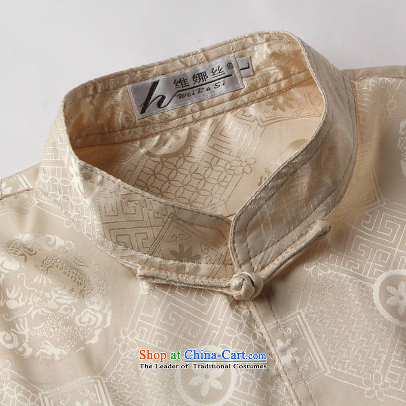 In accordance with the love of the summer l trendy new sheikhs wind Chinese men short-sleeved Tang Dynasty Package will mom and dad couples Tang Dynasty Package wns/2524 -3# men, L, in accordance with the Love l , , , shopping on the Internet