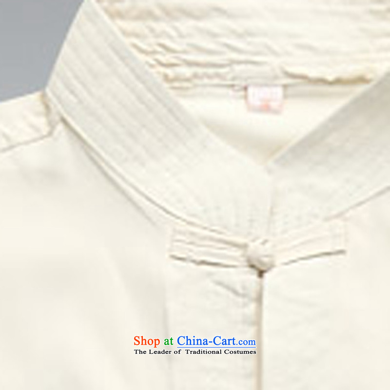 Hei concentric 2015 Summer new products new breathable wicking short-sleeved lung Tang dynasty men Tang services shirt, beige XXL, Hei concentric , , , shopping on the Internet