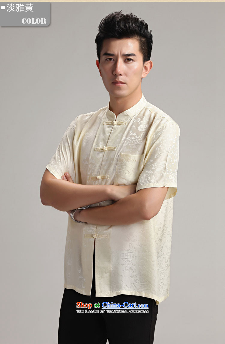 Han Xin Tong Tang Dynasty Short-Sleeve Men silk costume Han-men renunciates Chinese elderly in Zhongshan men China wind silk shirts, wine red L picture, prices, brand platters! The elections are supplied in the national character of distribution, so action, buy now enjoy more preferential! As soon as possible.