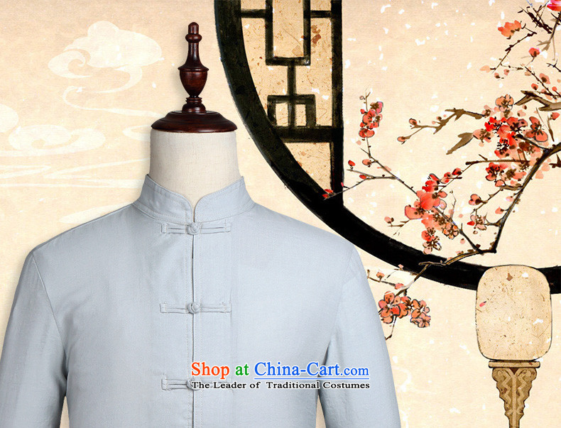 Van Gogh's old Tang dynasty blacklead male Long-Sleeve Shirt that Chinese cotton linen older Han-Large Yellow 4XL pictures, CM507 price, brand platters! The elections are supplied in the national character of distribution, so action, buy now enjoy more preferential! As soon as possible.