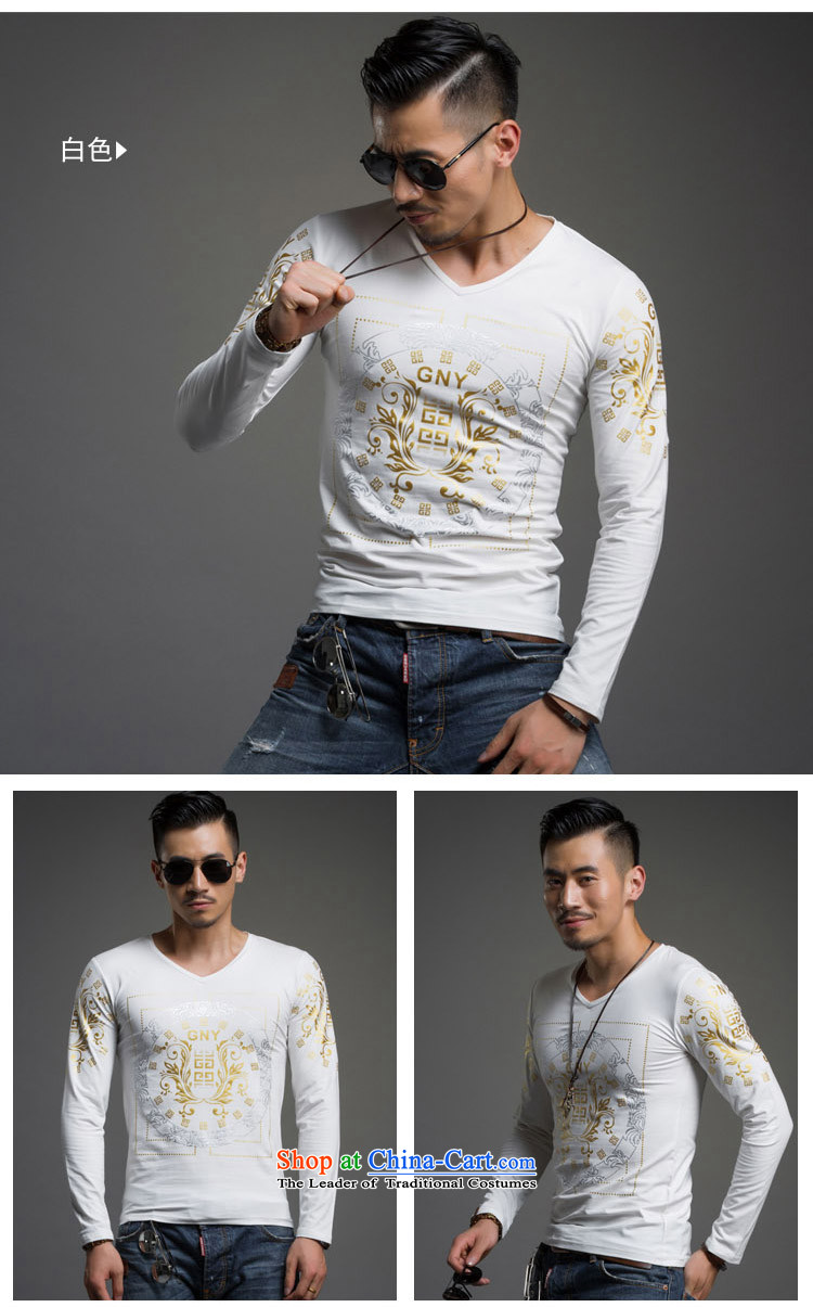The sponsors of autumn and winter 2015 men's long-sleeved T-shirt and Tang dynasty China wind solid color cotton T-shirt men v-neck, forming the Han-shirt male black M weight 120 3365 catties) Picture, prices, brand platters! The elections are supplied in the national character of distribution, so action, buy now enjoy more preferential! As soon as possible.