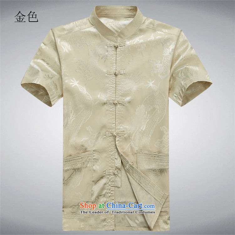 Kanaguri Mouse Tang dynasty male short-sleeve kit summer new short-sleeve packaged in Tang Dynasty older men exercise clothing Tai Chi Kit XL/180 services white picture, prices, brand platters! The elections are supplied in the national character of distribution, so action, buy now enjoy more preferential! As soon as possible.