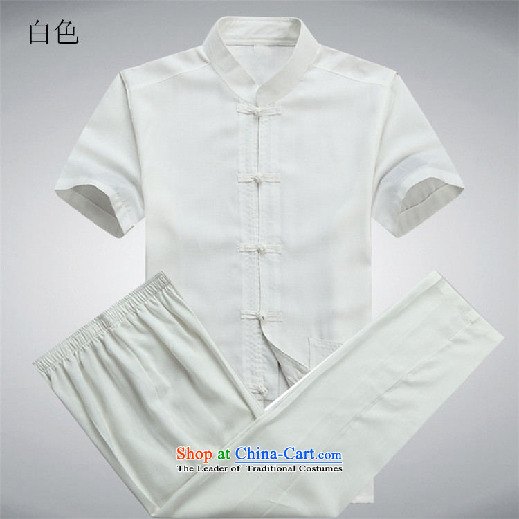 Kanaguri Mouse Suite Tang dynasty short-sleeved martial arts services practice suits leisure Tang blouses men kit half sleeve white T-shirt S/165 men picture, prices, brand platters! The elections are supplied in the national character of distribution, so action, buy now enjoy more preferential! As soon as possible.