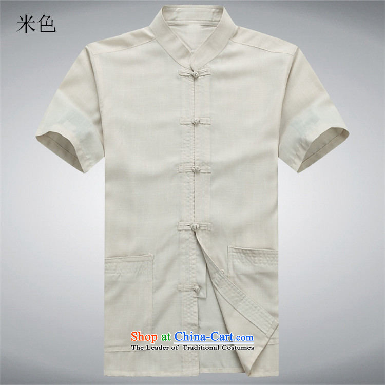 Kanaguri Mouse Suite Tang dynasty short-sleeved martial arts services practice suits leisure Tang blouses men kit half sleeve white T-shirt S/165 men picture, prices, brand platters! The elections are supplied in the national character of distribution, so action, buy now enjoy more preferential! As soon as possible.