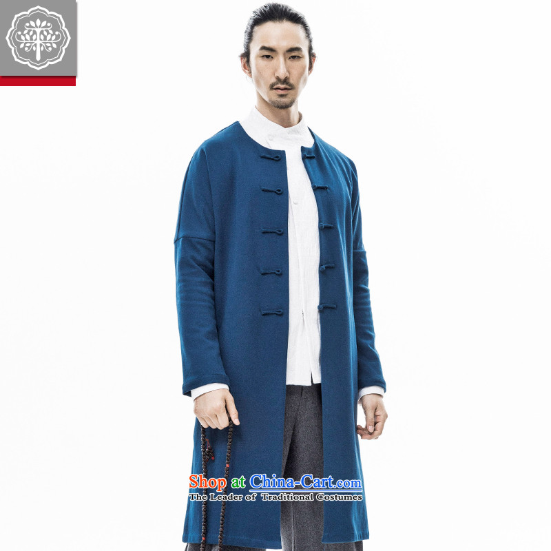 2015 Autumn and winter new means of Tang Dynasty Tree Han-improved long waves in the Autumn Chinese Jacket coat male China wind men have color 175/L, EYENSREE Tree (Context) , , , shopping on the Internet