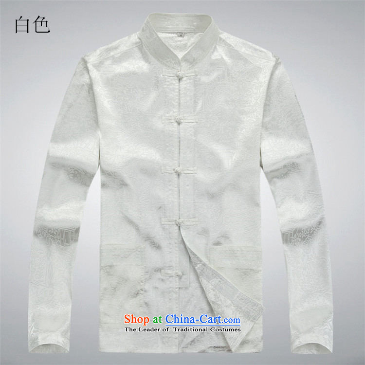 Kanaguri mouse men Tang Dynasty Package round dragon short-sleeved traditional cultural services China wind men Tang dynasty male short-sleeved Chinese national costumes White XXL kit picture, prices, brand platters! The elections are supplied in the national character of distribution, so action, buy now enjoy more preferential! As soon as possible.