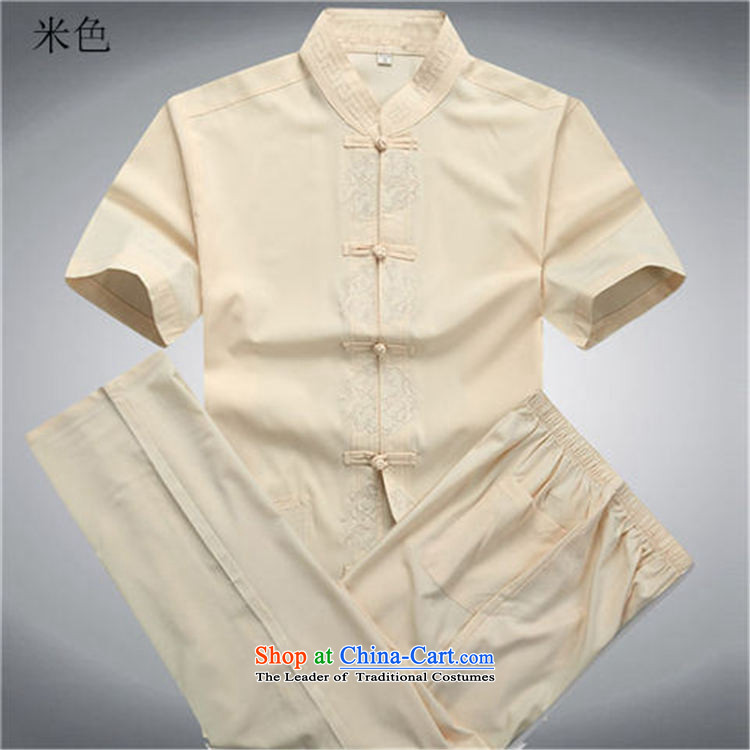 Beijing Europe Tang dynasty male kit summer short-sleeved Tang Dynasty Package for older men's father boxed packaged M/170 white picture, prices, brand platters! The elections are supplied in the national character of distribution, so action, buy now enjoy more preferential! As soon as possible.