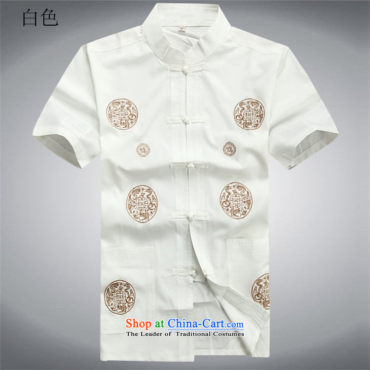 Beijing OSCE men Tang dynasty short-sleeve kit installed in the spring and summer of long-sleeved Tang dynasty older short-sleeve packaged jogs casual Kit Han-beige kit S/165 picture, prices, brand platters! The elections are supplied in the national character of distribution, so action, buy now enjoy more preferential! As soon as possible.
