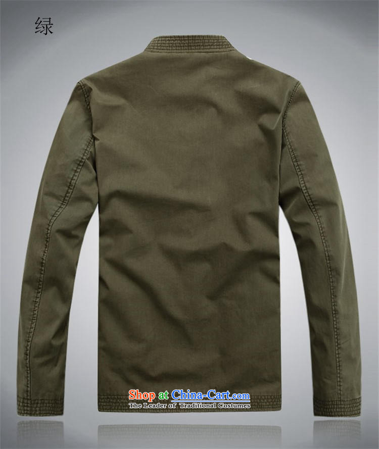 Kanaguri mouse summer new products in elderly men casual jacket middle-aged Tang father jacket coat XXXL green picture, prices, brand platters! The elections are supplied in the national character of distribution, so action, buy now enjoy more preferential! As soon as possible.