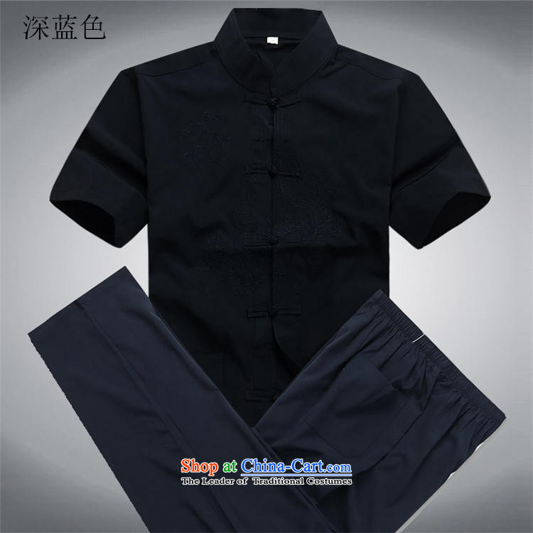 Beijing OSCE men Tang dynasty short-sleeve kit spring and summer load long-sleeved of older persons in the Tang dynasty short-sleeved white kit kit S picture, prices, brand platters! The elections are supplied in the national character of distribution, so action, buy now enjoy more preferential! As soon as possible.