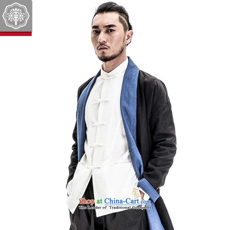 2015 Autumn tree to new Tang dynasty male improved Han-men's jackets Chinese original ball-service men China wind Hyun color to tree (EYENSREE 165/S,) , , , shopping on the Internet