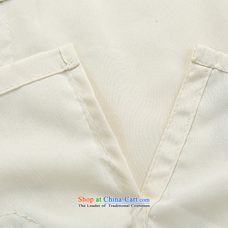 Beijing Europe Tang dynasty male short-sleeve kit summer new short-sleeve packaged in Tang Dynasty older men White Kit XXL/185, Putin (JOE OOH) , , , shopping on the Internet