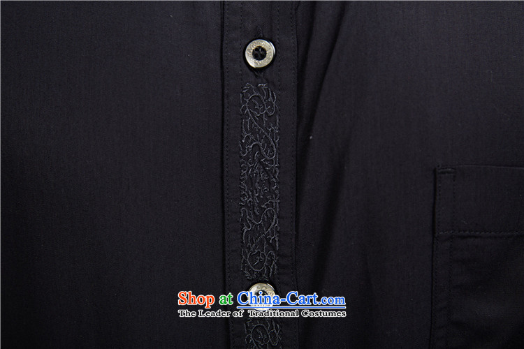 Fudo widely hailed de 2015 new summer, a 100% Gloria 0804men Tang dynasty short-sleeved ethnic Chinese clothing embroidery collar XXL picture, prices, brand platters! The elections are supplied in the national character of distribution, so action, buy now enjoy more preferential! As soon as possible.