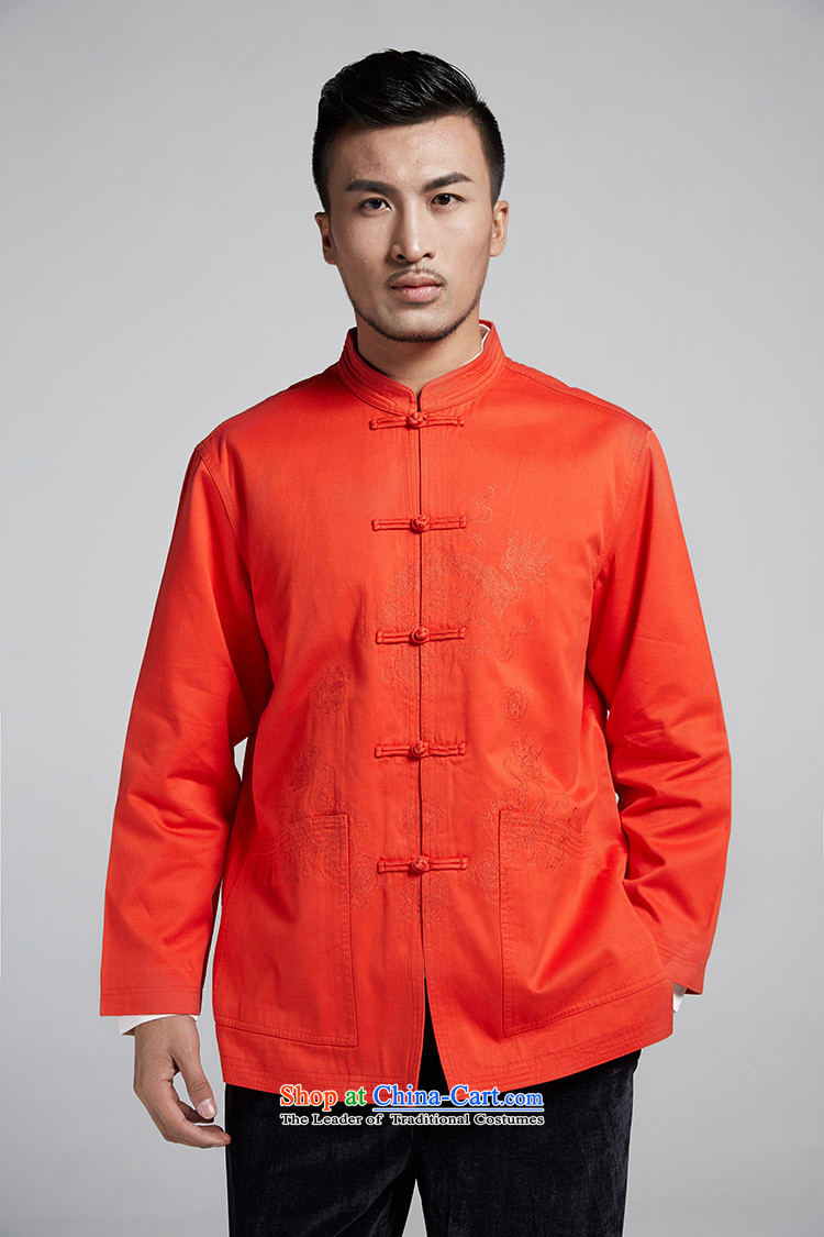 Tak Lung Tin Fudo spring and autumn 2015 Chinese improved men Tang jackets traditional disk detained home of ethnic men embroidered bamboo 52-XXXL picture, prices, brand platters! The elections are supplied in the national character of distribution, so action, buy now enjoy more preferential! As soon as possible.
