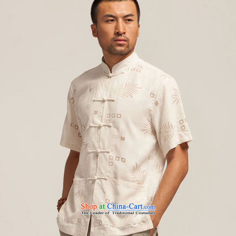 The amount of direct fudo de summer new cotton linen and Tang dynasty short-sleeved ethnic men manually disc detained Chinese clothing leaves the T , L'Fudo shopping on the Internet has been pressed.