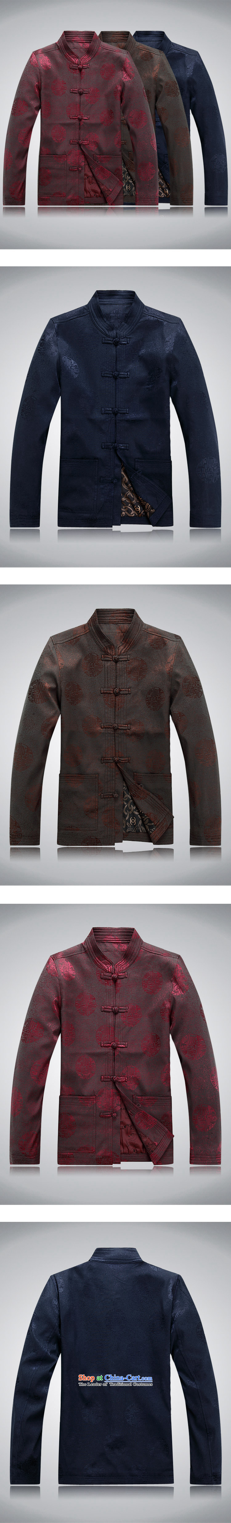 Alice Keci older men Drive-Up wedding celebration for the father is dark red grandpa winter of ethnic embroidered jacket coat Tang dynasty retro shirt dark blue XL Photo, prices, brand platters! The elections are supplied in the national character of distribution, so action, buy now enjoy more preferential! As soon as possible.