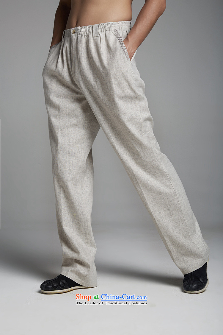   China wind retro Tang FZOG long pants low Comfort Men counters genuine jogging pants from ironing light gray M picture, prices, brand platters! The elections are supplied in the national character of distribution, so action, buy now enjoy more preferential! As soon as possible.