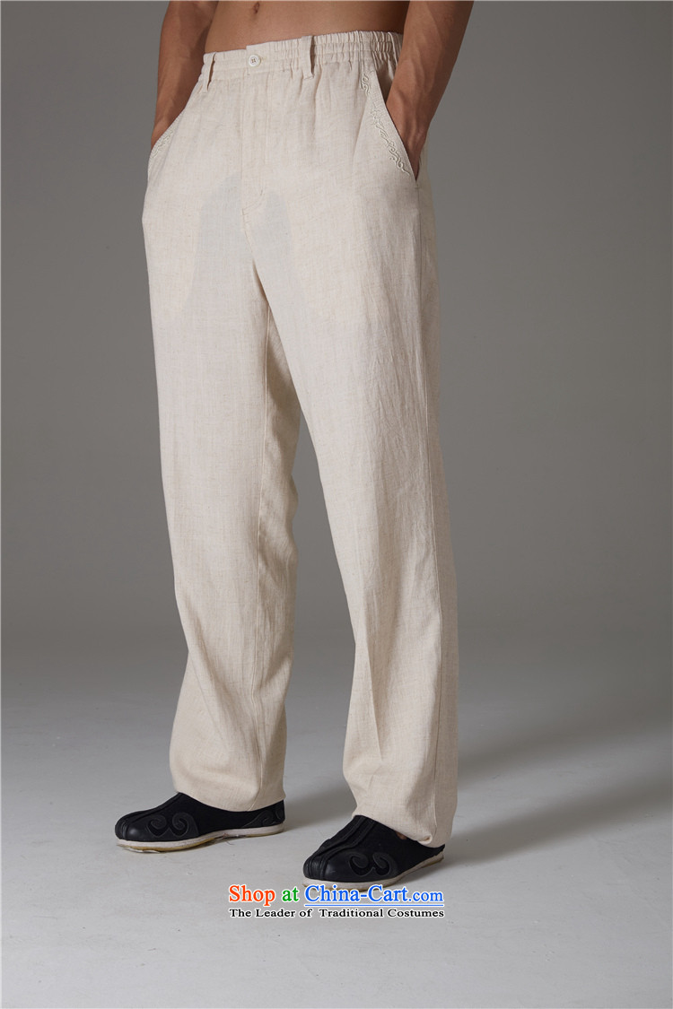   Tang Dynasty FZOG summer men genuine counters leisure long pants solid color hands-free ironing China wind load beige XXL pictures Daddy, prices, brand platters! The elections are supplied in the national character of distribution, so action, buy now enjoy more preferential! As soon as possible.