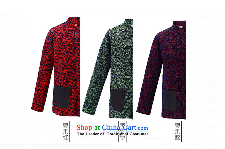 Jockeys Leopard health jacket men Tang dynasty 2015 Autumn New China wind collar disc tie long-sleeved stylish men designer brands cashew RED M picture, prices, brand platters! The elections are supplied in the national character of distribution, so action, buy now enjoy more preferential! As soon as possible.