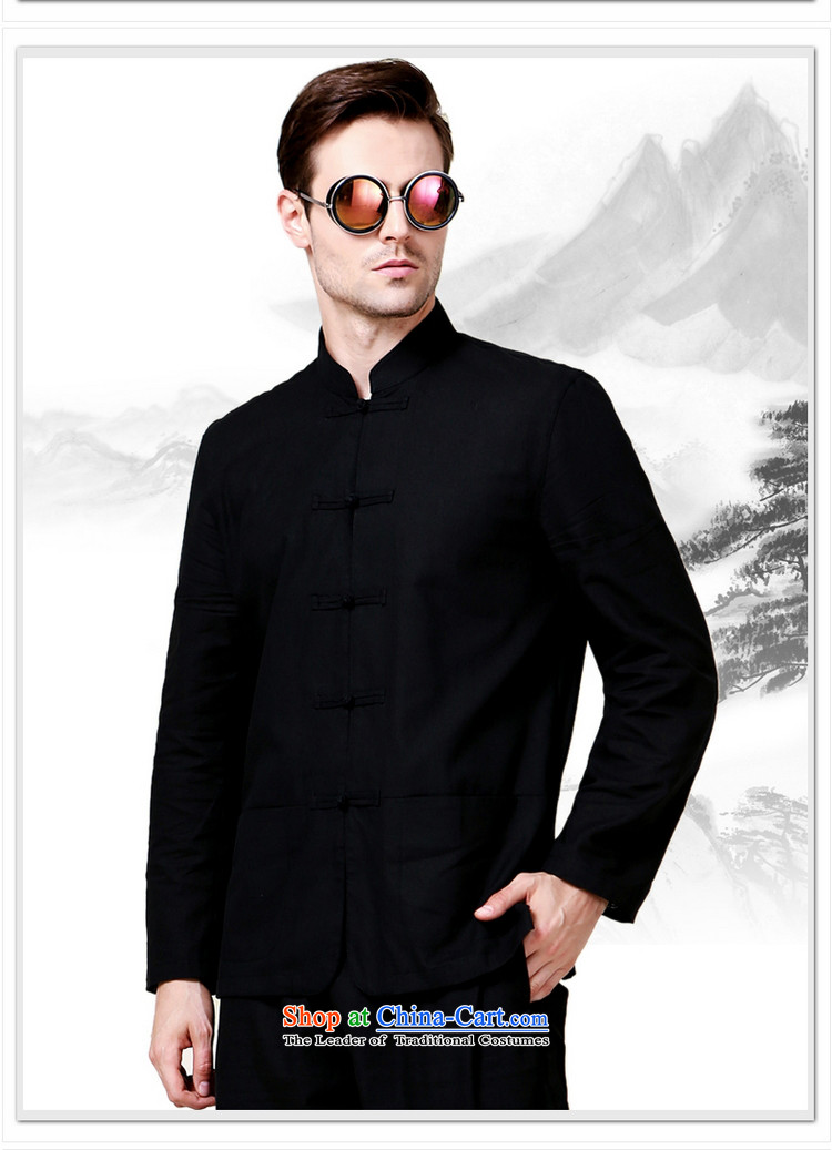 The Ocean 2015 Autumn Load Shuai New Sau San Tong men with long sleeved shirt China wind in the national costumes and red jacket 175/L Chinese pictures, prices, brand platters! The elections are supplied in the national character of distribution, so action, buy now enjoy more preferential! As soon as possible.