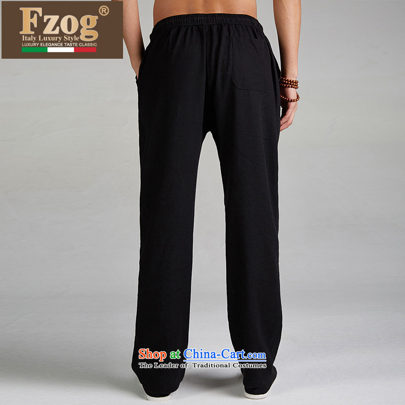 The new summer 2015 FZOG leisure long pants elastic waist men China wind pure color in Tang Dynasty older m Yellow XXXL picture, prices, brand platters! The elections are supplied in the national character of distribution, so action, buy now enjoy more preferential! As soon as possible.