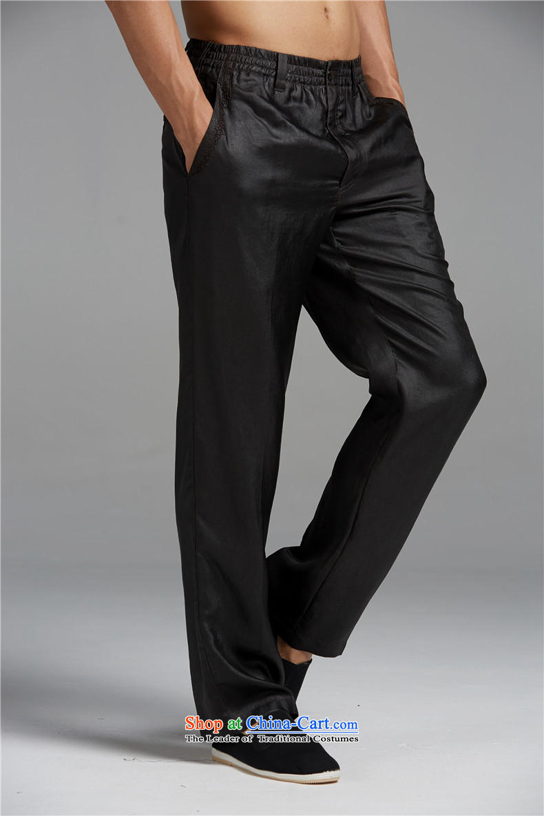   New upscale FZOG summer China wind Tang casual thin, comfort and breathability men long pants black XXL picture, prices, brand platters! The elections are supplied in the national character of distribution, so action, buy now enjoy more preferential! As soon as possible.