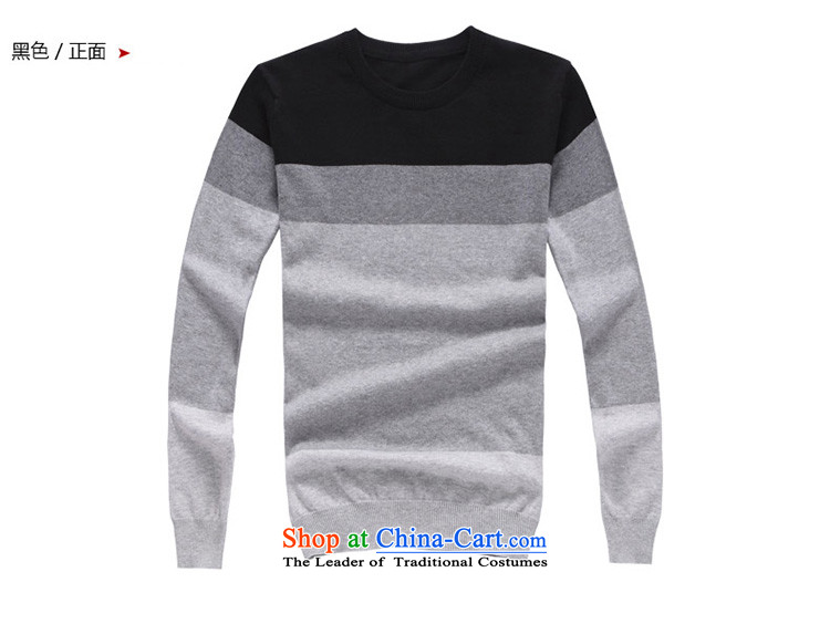 International long-sleeved Knitted Shirt and Jeep 2015 new stylish Korean Sau San sweater H2008 XXXL black picture, prices, brand platters! The elections are supplied in the national character of distribution, so action, buy now enjoy more preferential! As soon as possible.