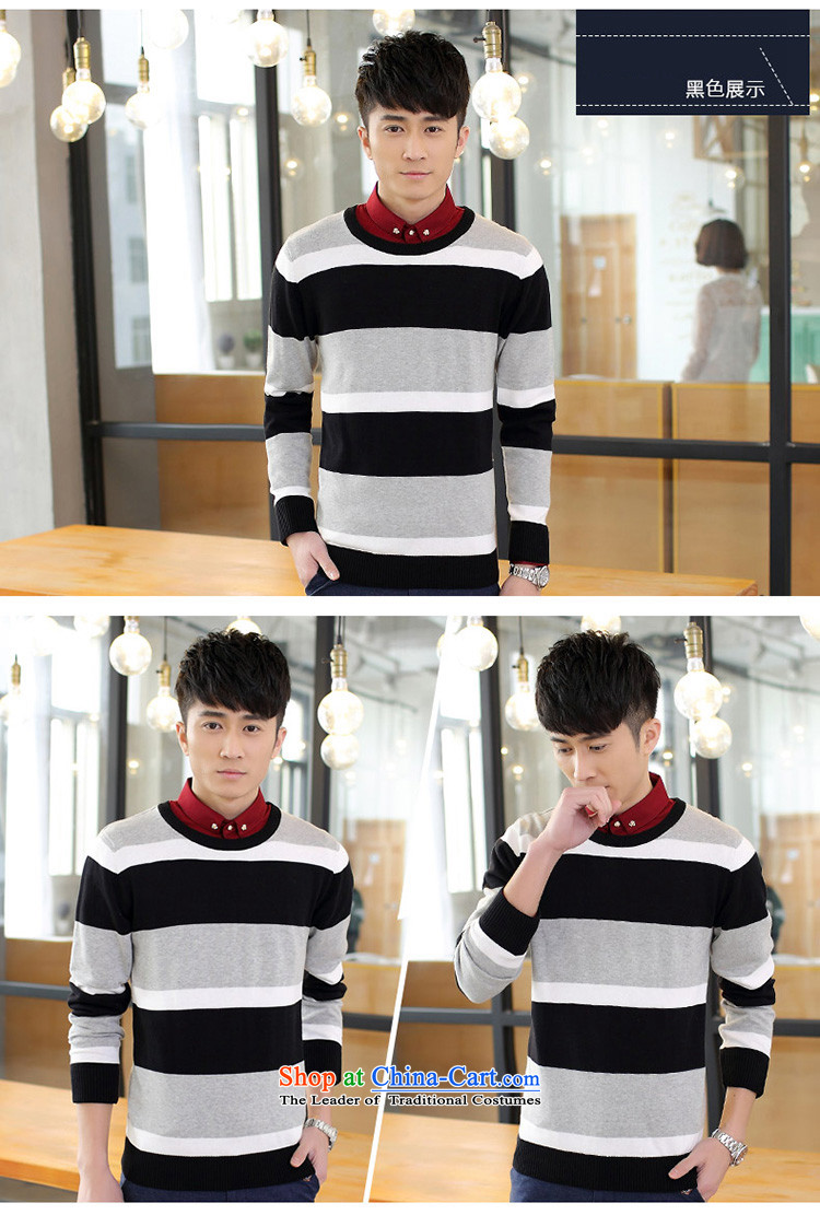 Global 2015 New Roma men's stylish and cozy round-neck collar pure cotton knitted shirt H12-2011 wine red XL Photo, prices, brand platters! The elections are supplied in the national character of distribution, so action, buy now enjoy more preferential! As soon as possible.
