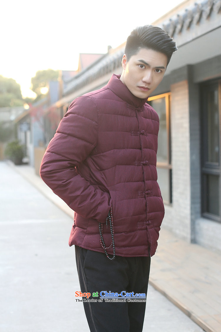 Find Sophie men Tang dynasty autumn and winter new collar manually drive Chinese Wind and feather cotton coat jacket and pictures folders 