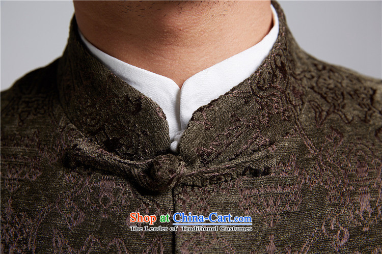 De Fudo fishery adhesive Small Tang dynasty and flip the cuffs autumn and winter long-sleeve sweater with flower patterns mentioned Chinese China wind Chinese clothing 2XL/180 Dark Blue Photo, prices, brand platters! The elections are supplied in the national character of distribution, so action, buy now enjoy more preferential! As soon as possible.