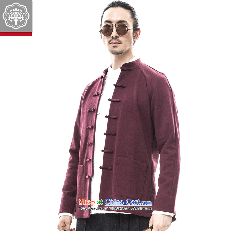 2015 Autumn tree to Tang dynasty new long-sleeved jacket coat male Han-Tang Dynasty Improvement Package China wind Hyun color to tree (EYENSREE 175/L,) , , , shopping on the Internet