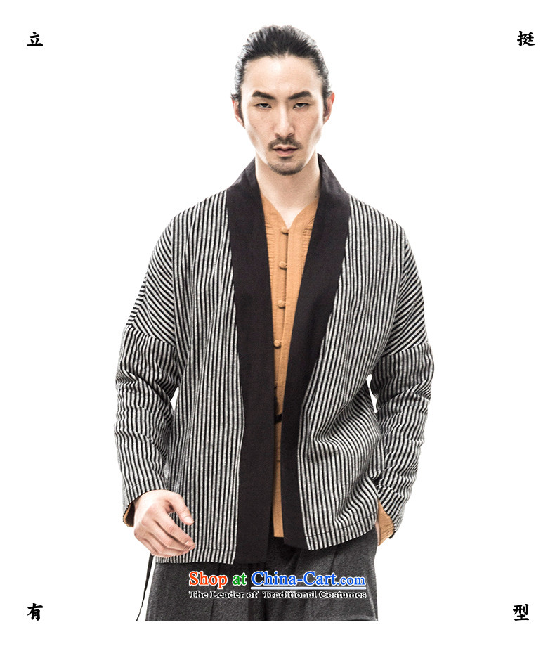  2015 Autumn tree to the new improved Han-men and long-sleeved Chinese men's jackets Monastery serving a ball-hyun male services vertical band 165/S Gray Photo, prices, brand platters! The elections are supplied in the national character of distribution, so action, buy now enjoy more preferential! As soon as possible.