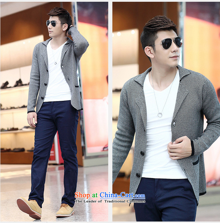 The Secretary for the new year *2015 involving Fall/Winter Collections men woolen knitted Korean small dark gray suit Sau San M picture, prices, brand platters! The elections are supplied in the national character of distribution, so action, buy now enjoy more preferential! As soon as possible.